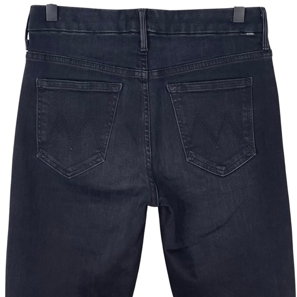 Mother High Waisted Looker Ankle Fray Womens 28 Skinny Raw Hem Stretch Revolve - Picture 6 of 10